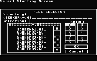Gold Seeker atari screenshot